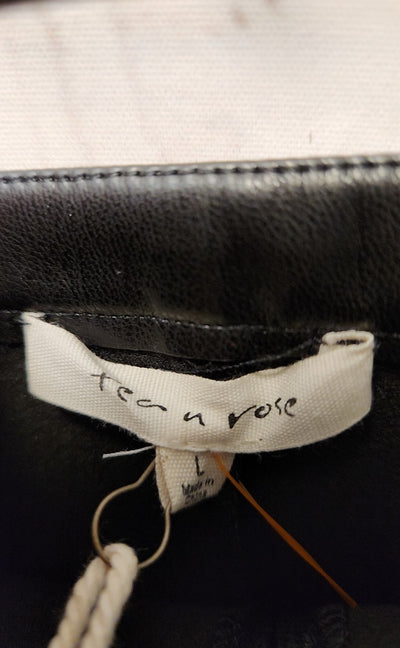 NWT Tea & Rose Women's Size L Black Skirt