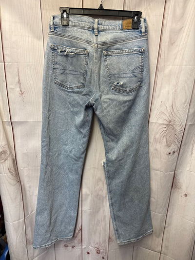 American Eagle Women's Size 26 (1-2) Blue Jeans Stovepipe