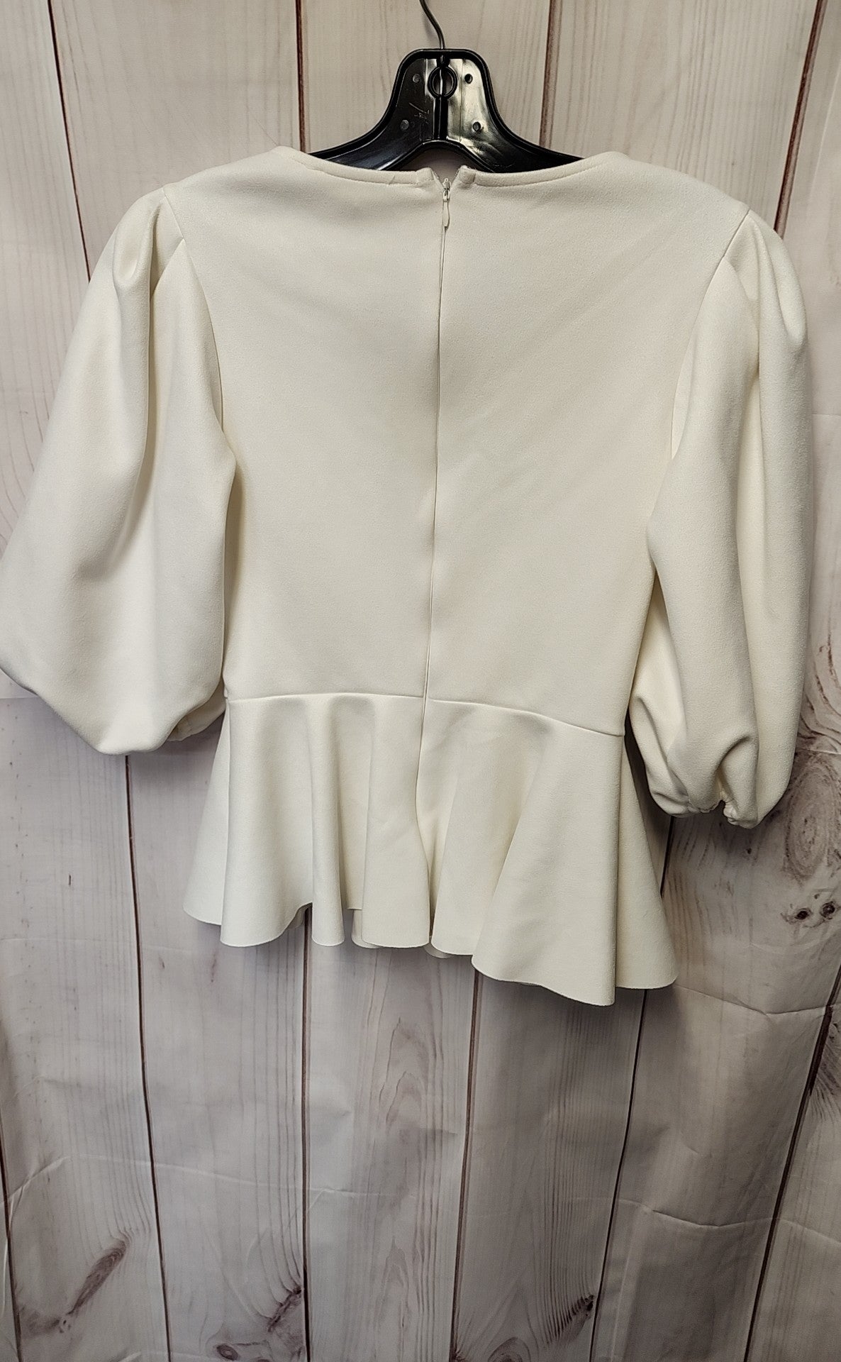 CQ by CQ Women's Size S White Short Sleeve Top