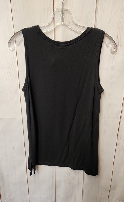 Adrienne Vittadini Women's Size S Black Sleeveless Top