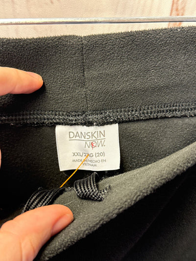 Danskin Women's Size 2X Black Sweatpants