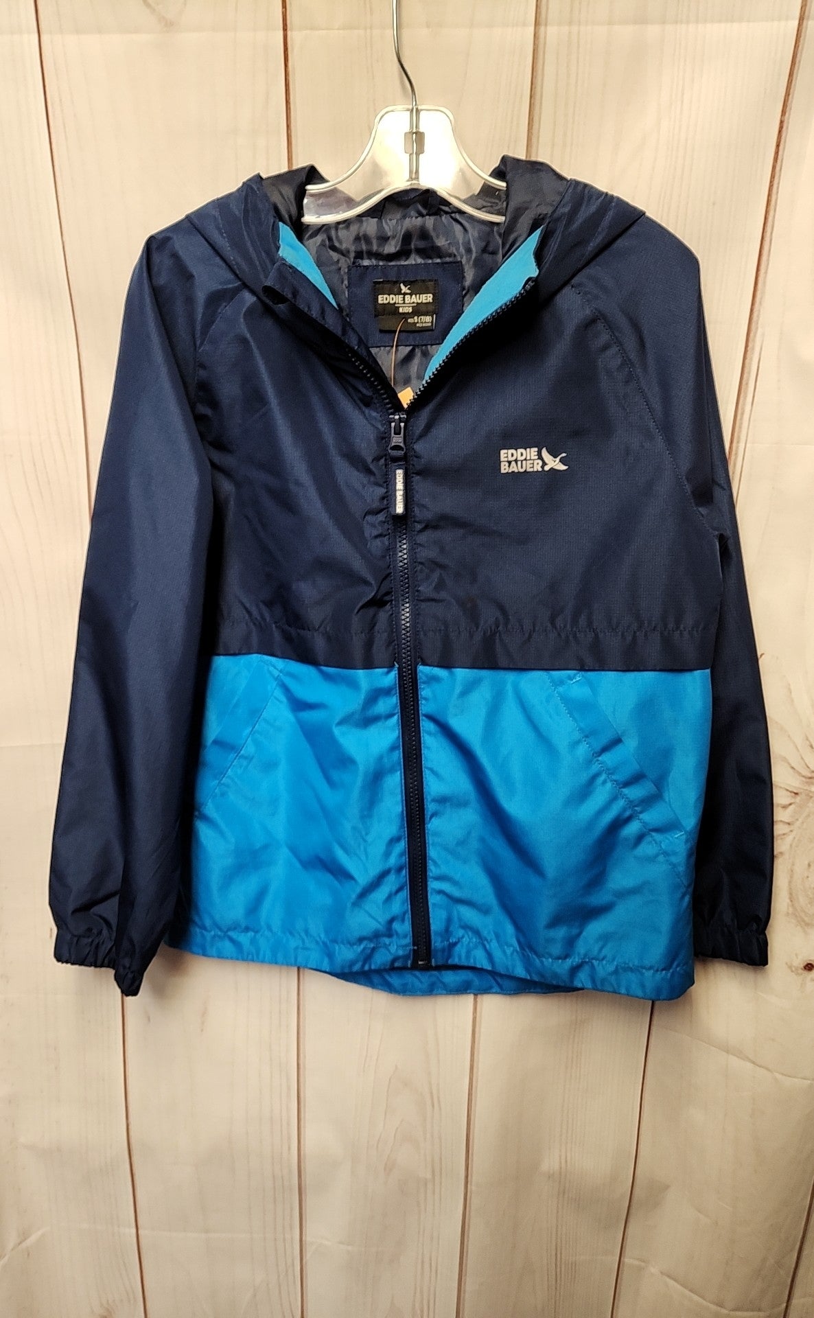 Eddie Bauer Boy's Size 7/8 Blue Jacket