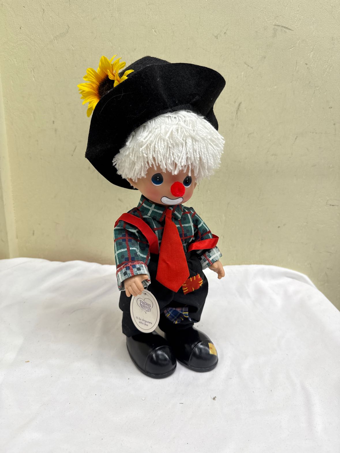 Precious Moments 2007 Hobo-Style Clown Doll 4066 Figurine