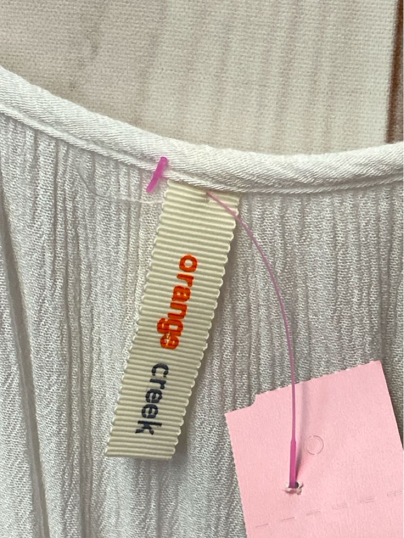 Orange Creek Women's Size M White Dress