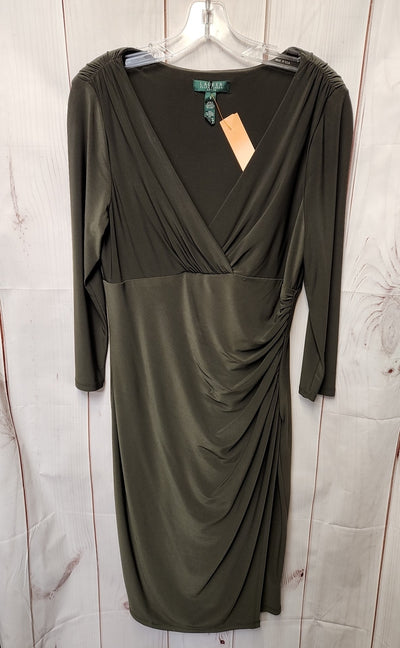 Lauren by Ralph Lauren Women's Size 8 Green Dress