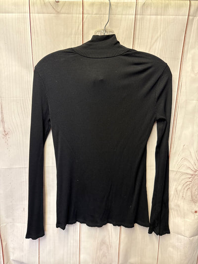 1. State Women's Size XS Black Long Sleeve Top