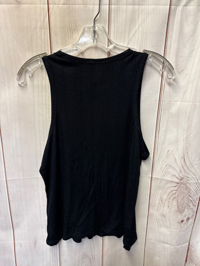 Cyrus Women's Size L Black Sleeveless Top