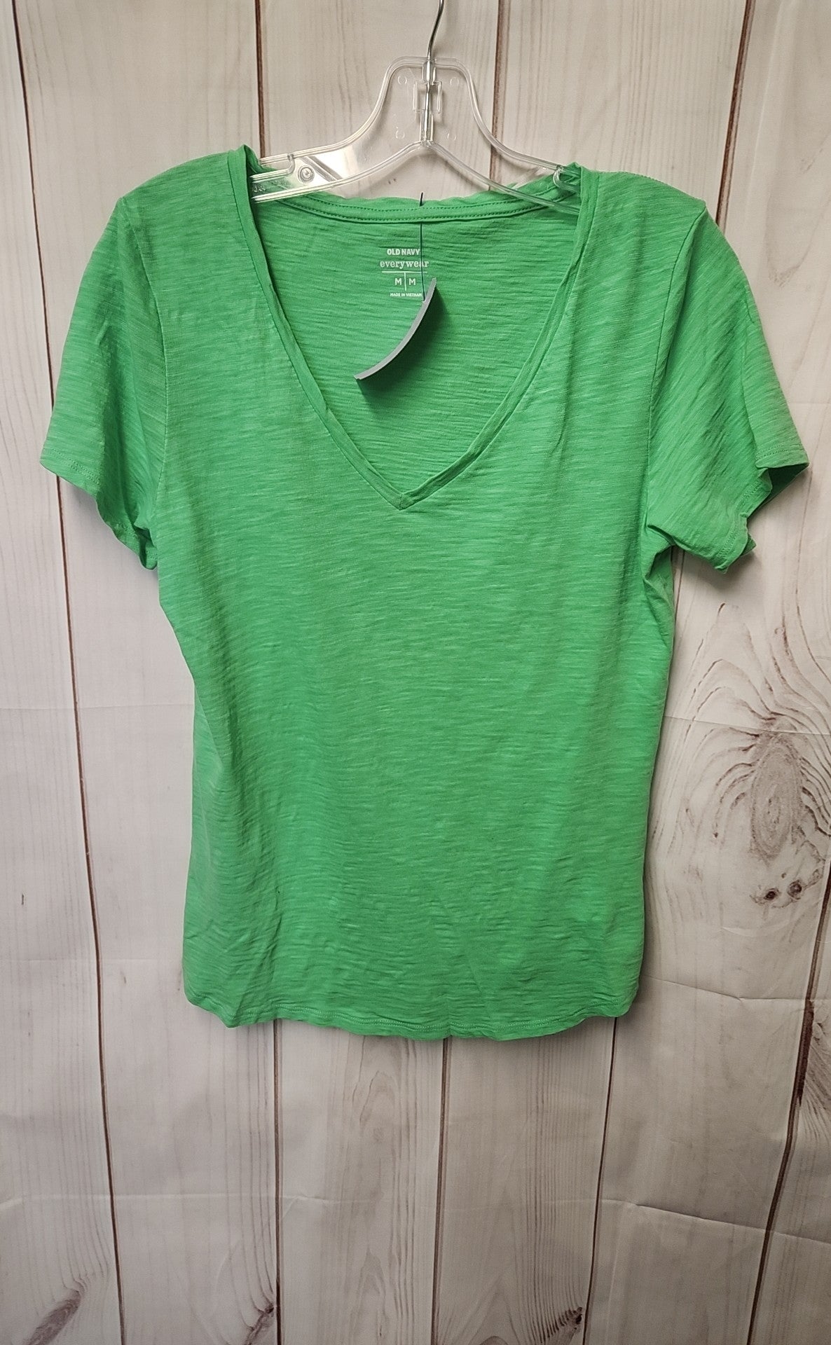 Old Navy Women's Size M Green Short Sleeve Top