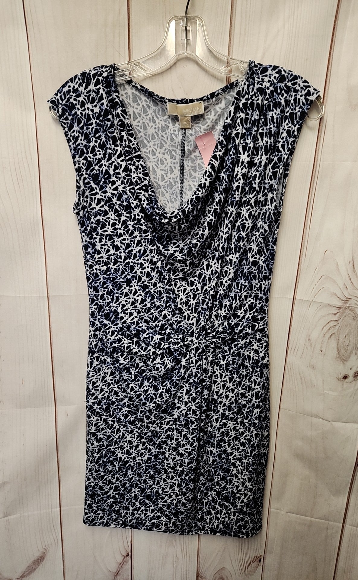 Michael Kors Women's Size XS Navy & White Dress
