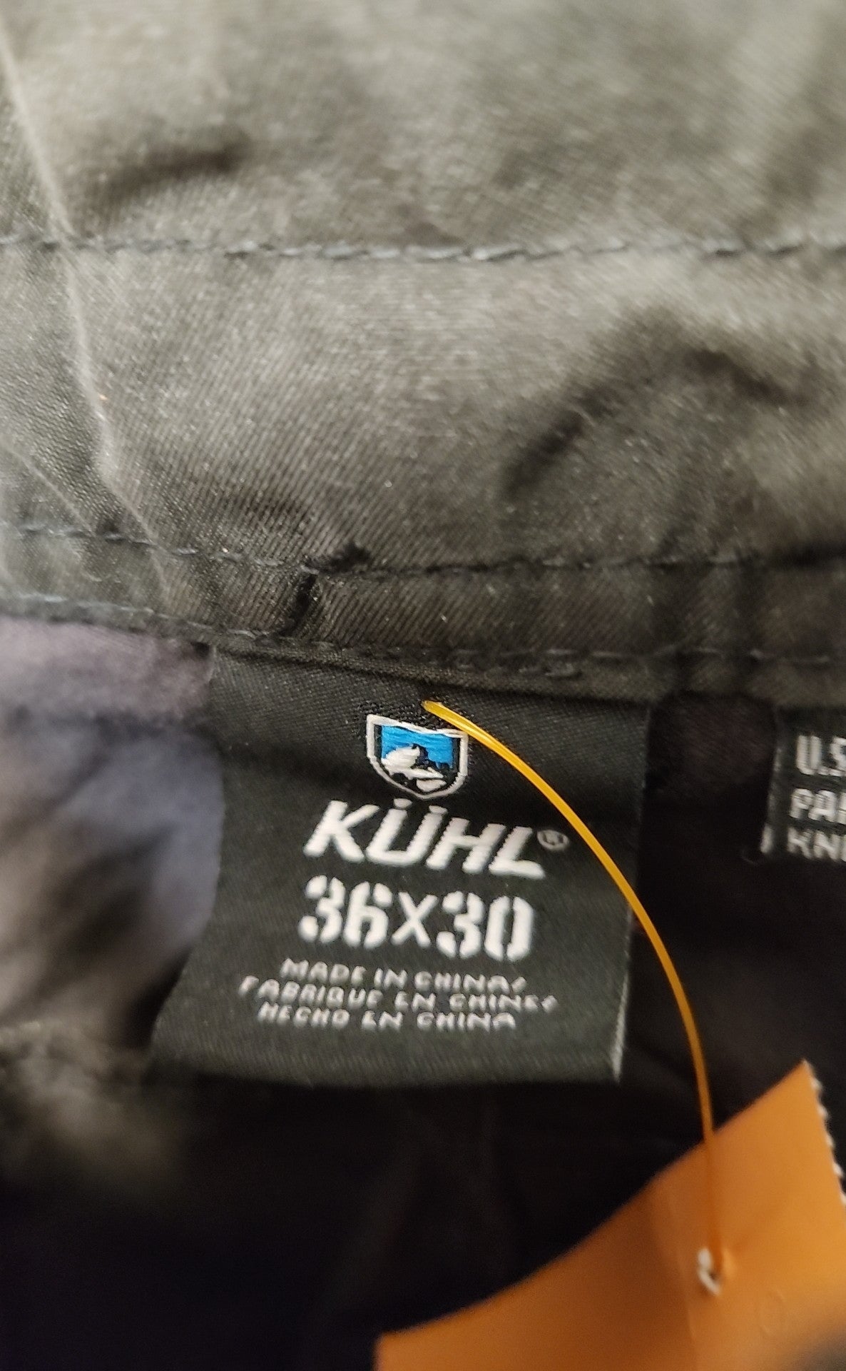 Kuhl Men's Size 36x30 Black Pants