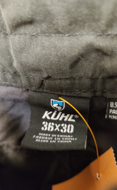 Kuhl Men's Size 36x30 Black Pants