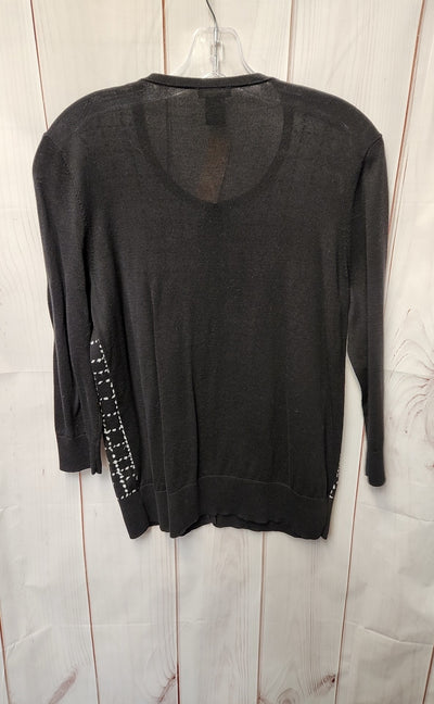 Ann Taylor Women's Size L Petite Black Cardigan