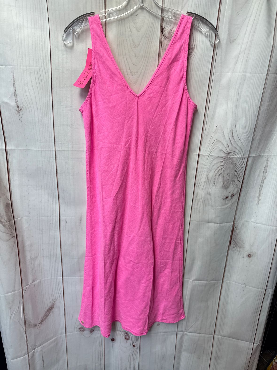 Lilly Pulitzer Women's Size XS Pink Linen Dress