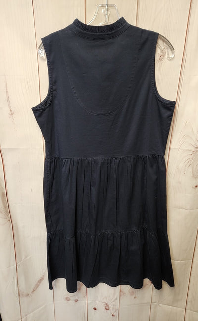 Nic & Zoe Women's Size M Navy Dress