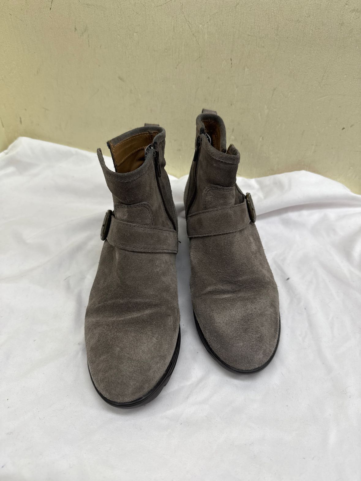 Eric Michael Women's Size 36 = 5-1/2 Gray Boots Shoes