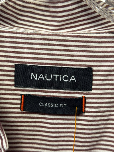 Nautica Men's Size XL Purple Shirt