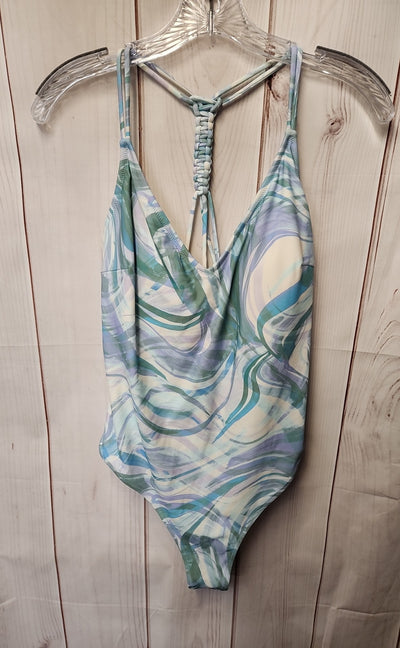 NWT Cupshe Women's Size XL Blue Swimsuit