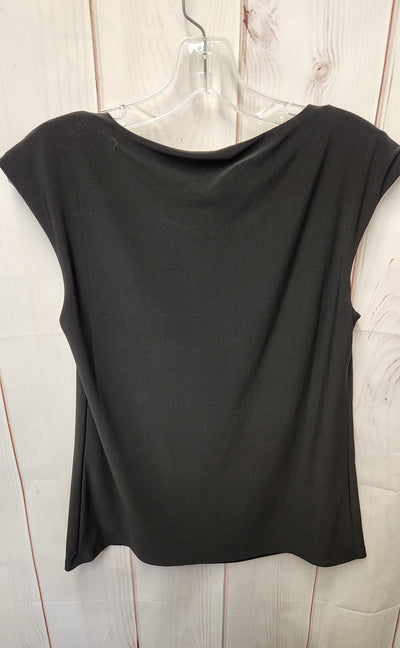 White House Black Market Women's Size S Black Sleeveless Top