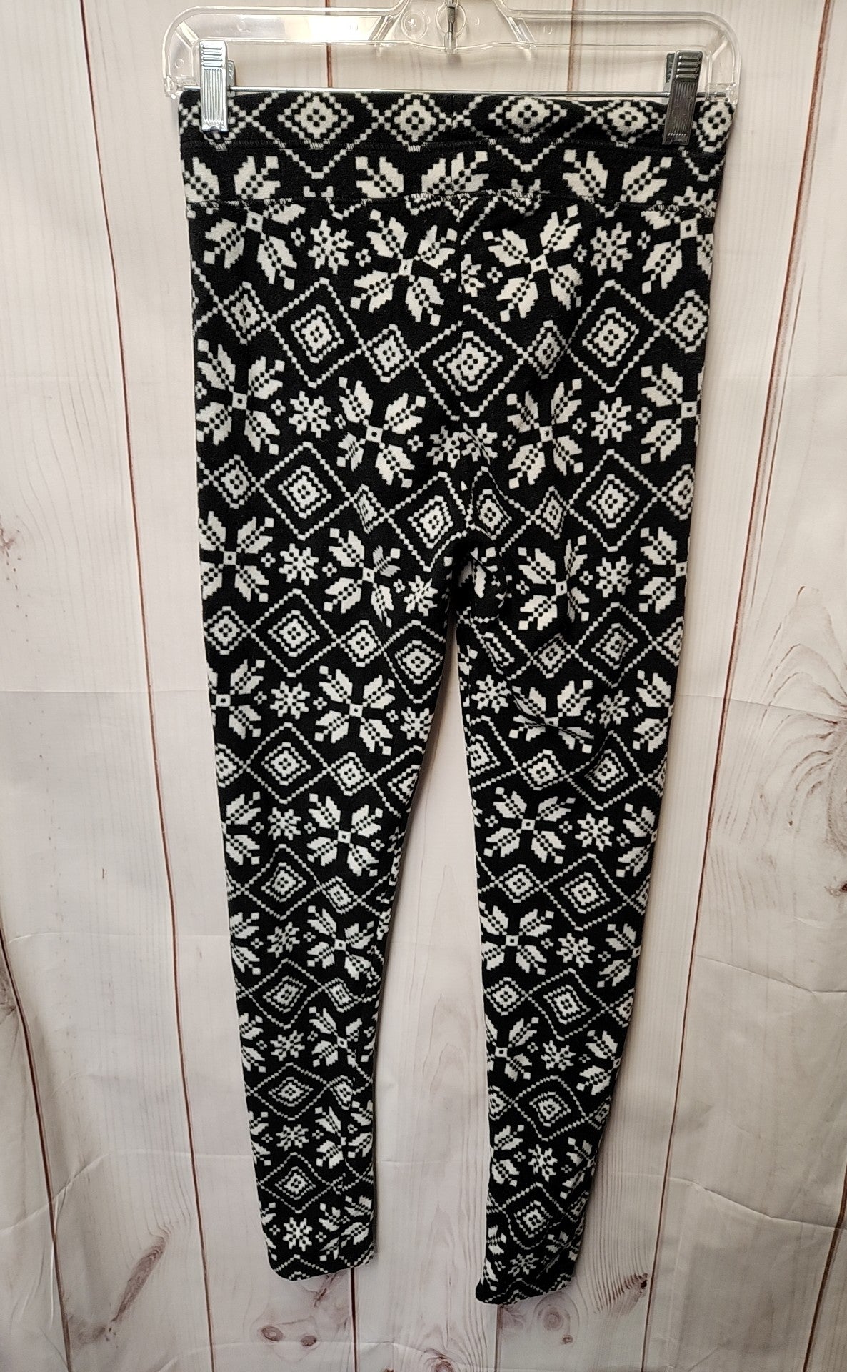 Cuddl Duds Women's Size S Black & White PJ Bottoms