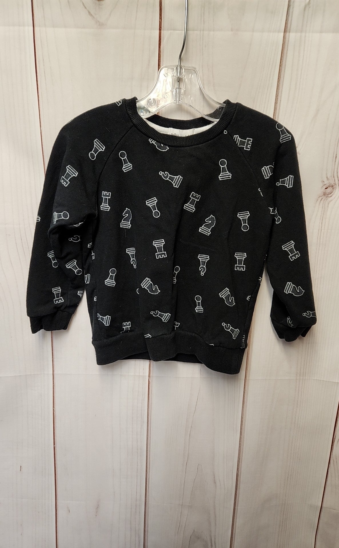 Miles Boy's Size 2 Black Sweatshirt
