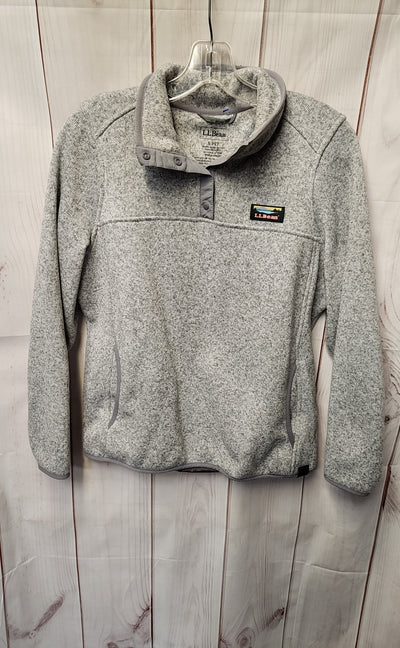 LL Bean Women's Size S Petite Gray Sweater
