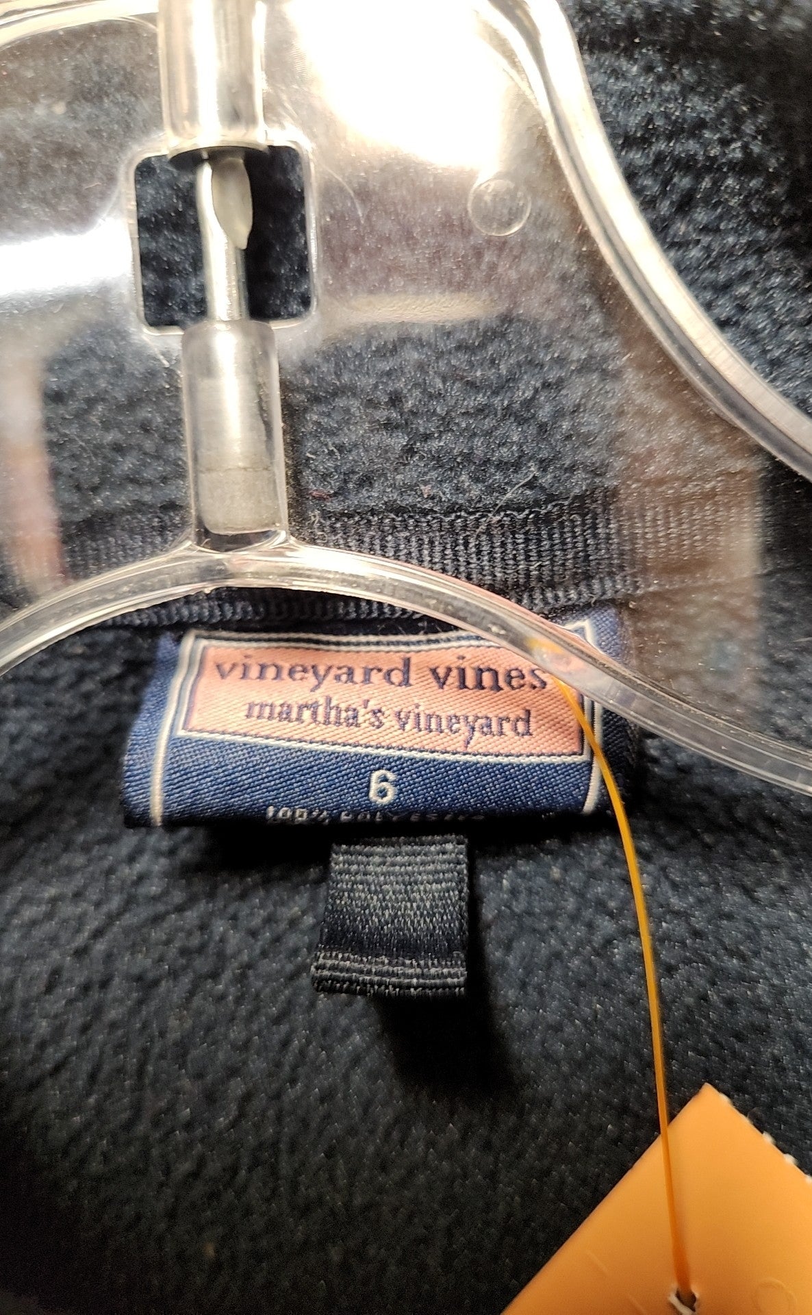 Vineyard Vines Boy's Size 6 Navy Sweatshirt