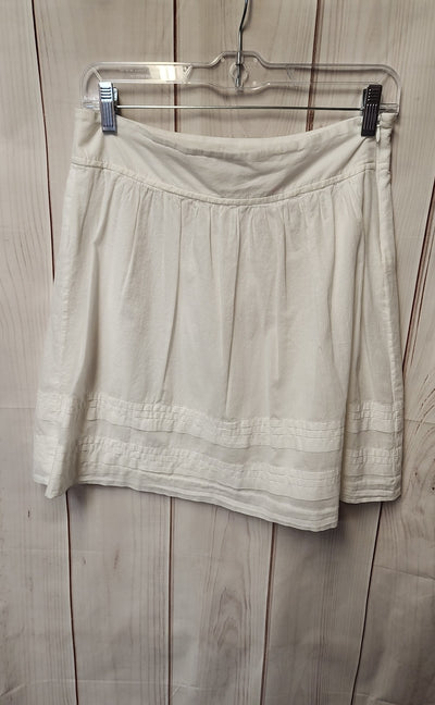 Loft Women's Size 0 White Skirt