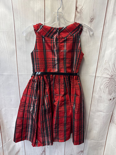 Bonnie Jean Girl's Size 7 Red & Black Dress