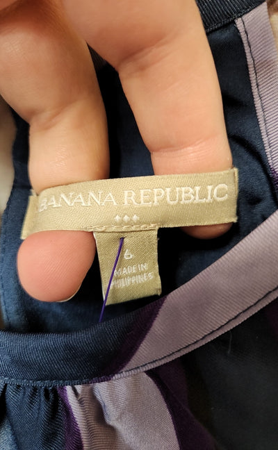 Banana Republic Women's Size 6 Purple Dress