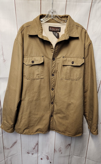 Moose Creek Men's Size XL Tan Jacket
