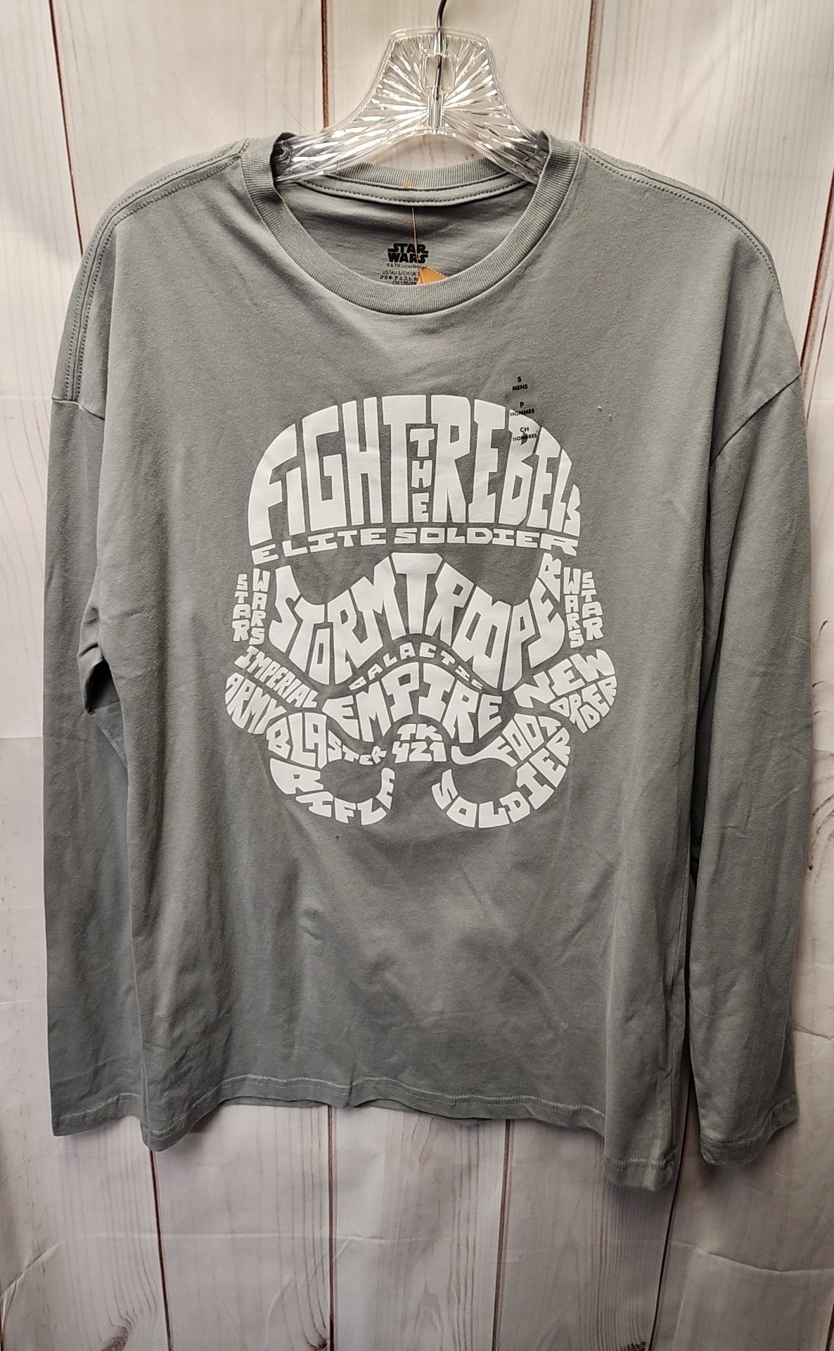 Star Wars Men's Size S Gray Shirt
