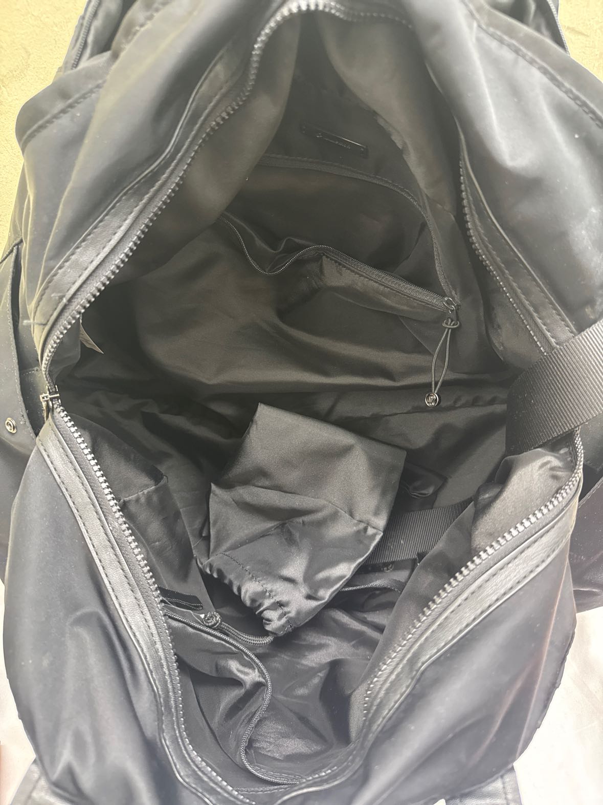Lululemon Black Duffle Bag