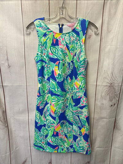 Lilly Pulitzer Women's Size XXS Green Dress