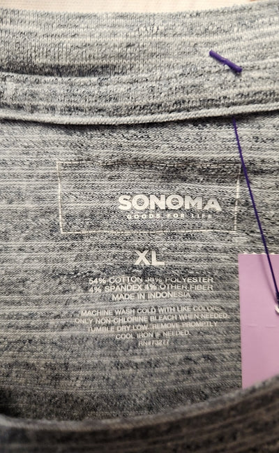 Sonoma Men's Size XL Gray Shirt