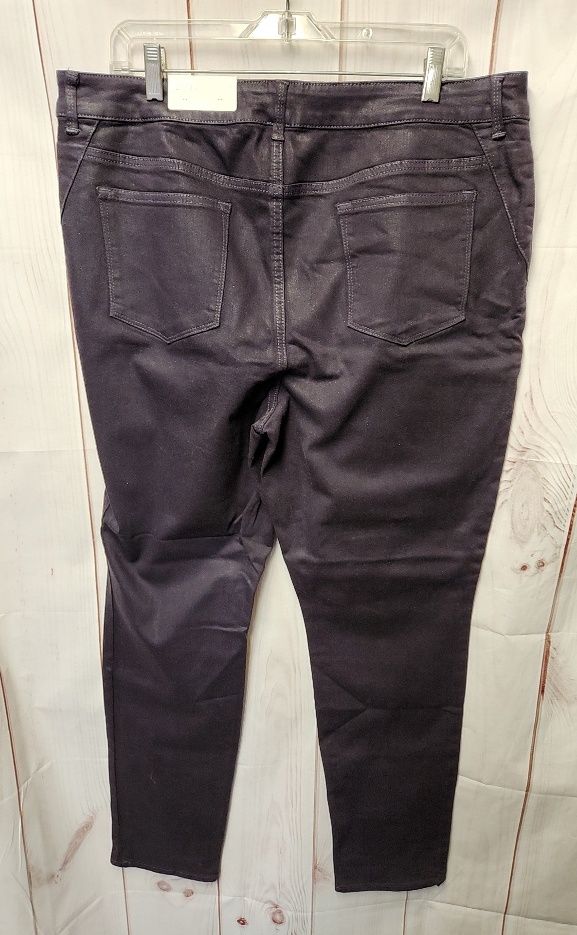 Chico's Women's Size 3 = US 16 Purple Pants The Platinum Jegging