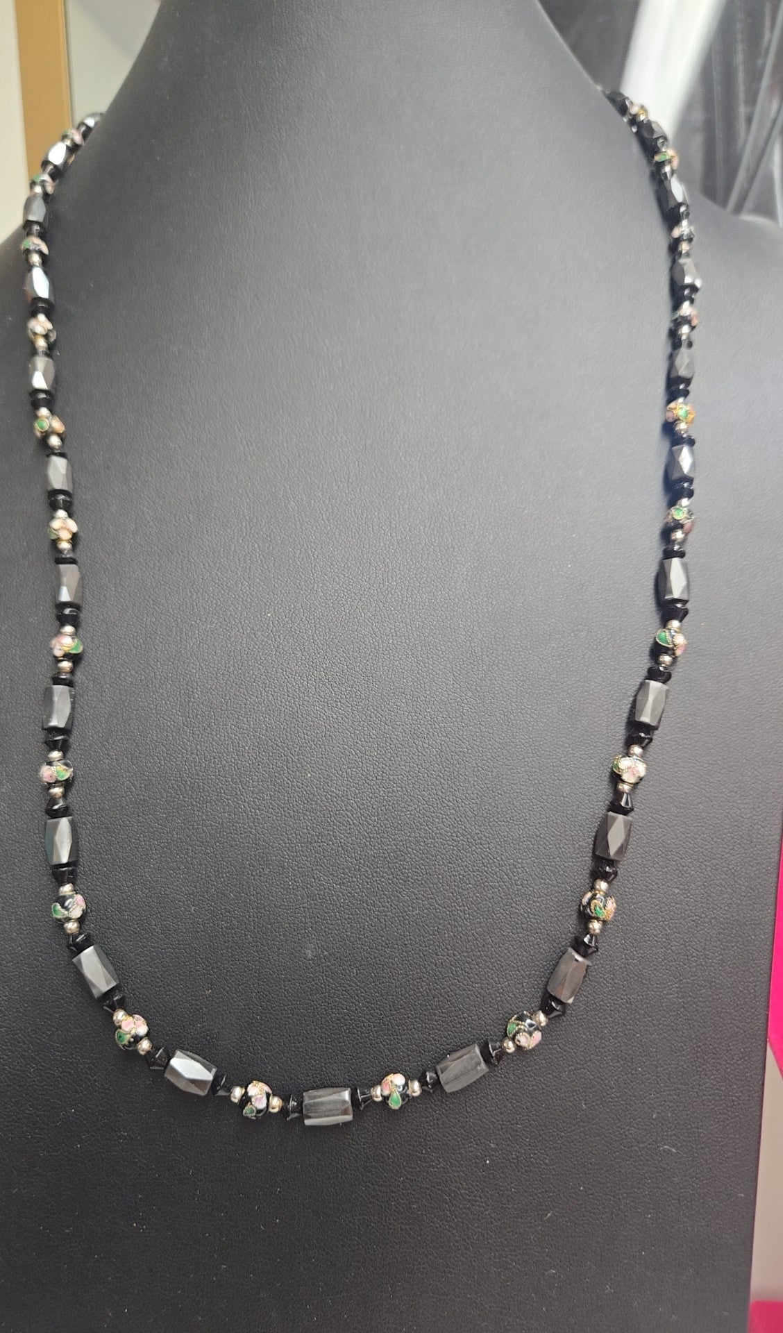 Gray Beaded Bracelet