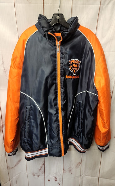 Chicago Bears NFL Men's Size XXL Blue & Orange Jacket