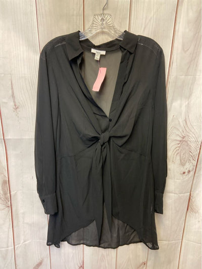 Bar III Women's Size L Black Cover-Up
