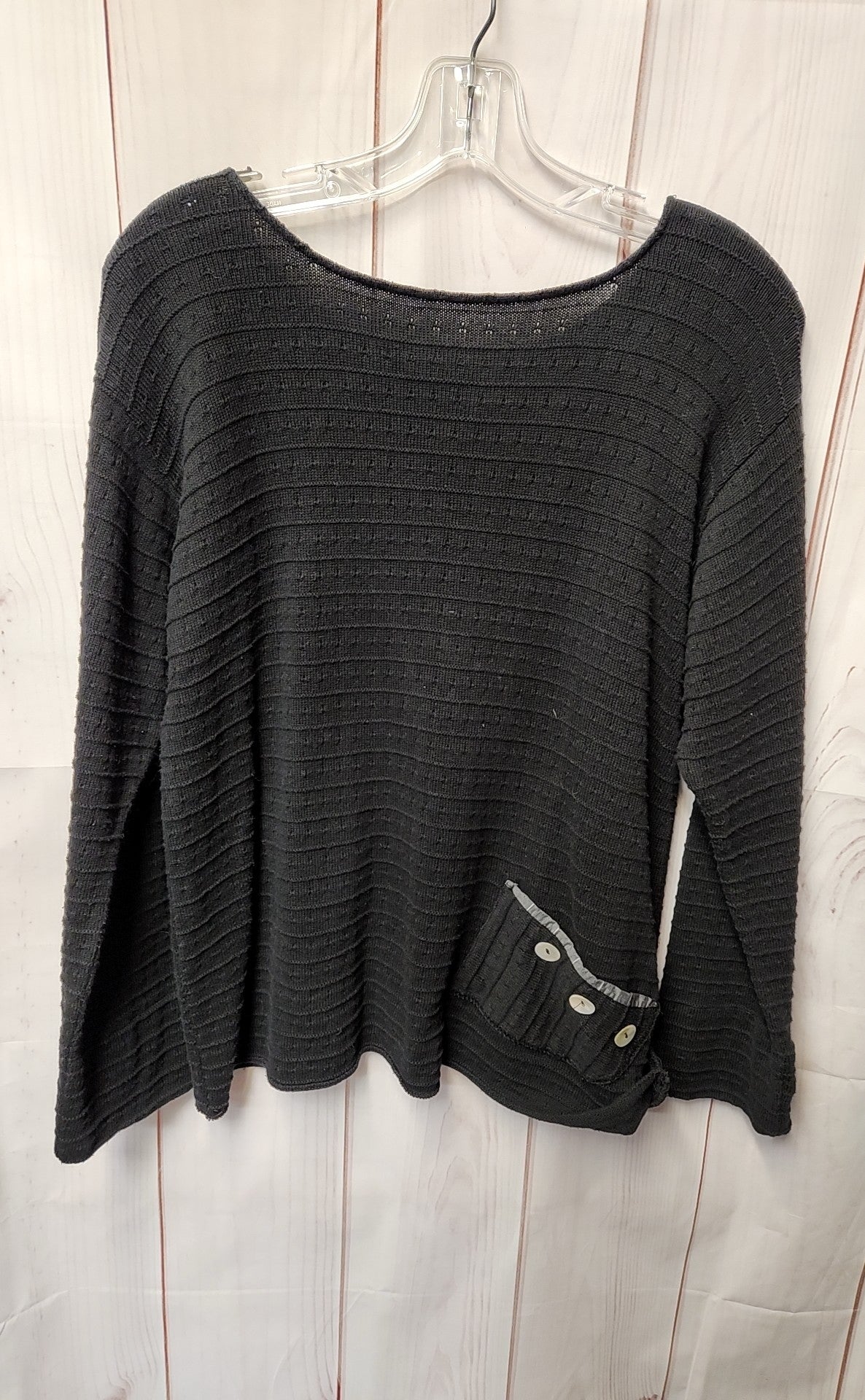 Margaret Winters Women's Size M Black Sweater