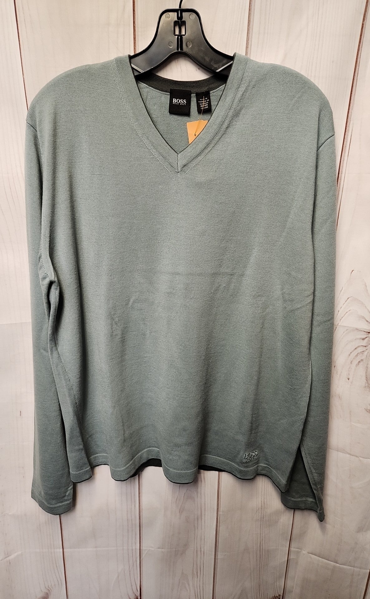 Boss Men's Size M Light Blue Sweater