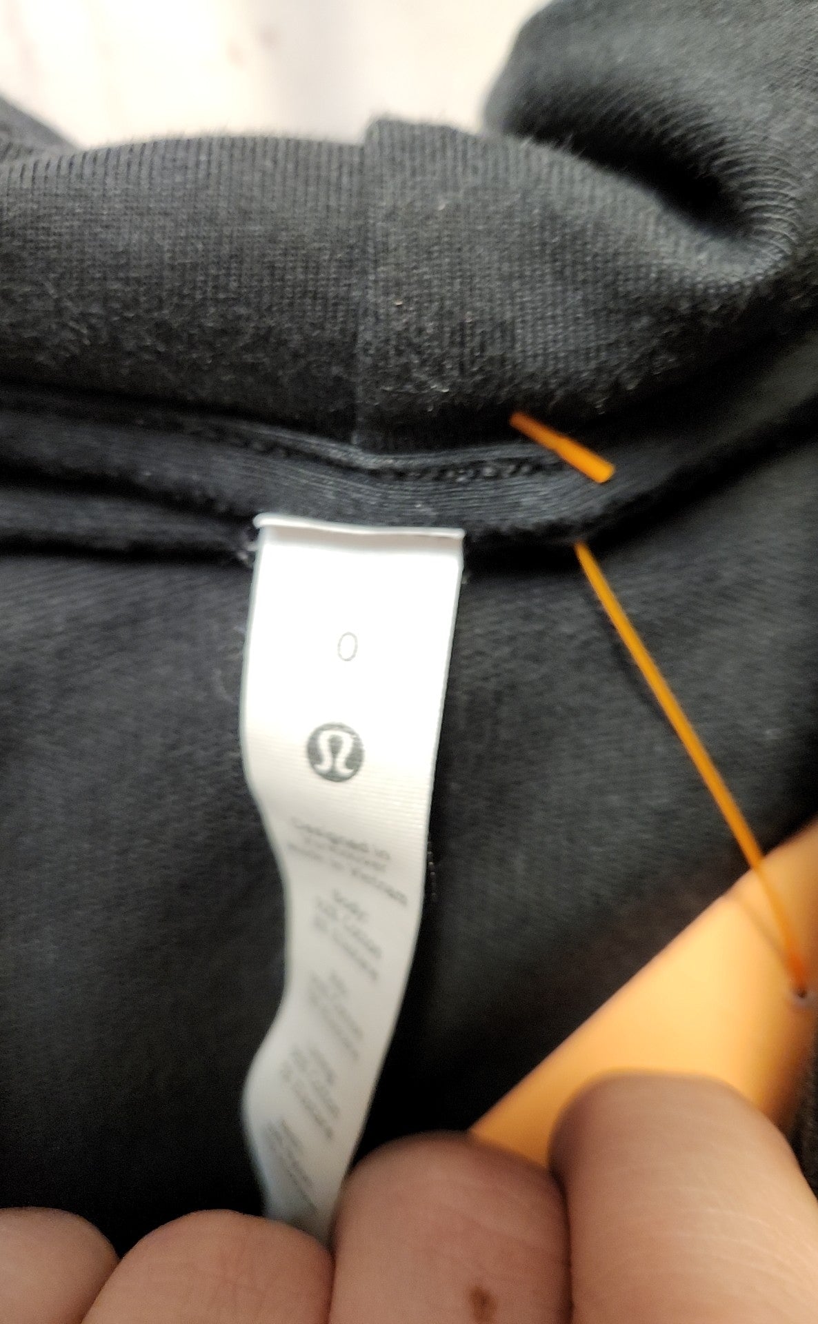 Lululemon Women's Size 0 Black Hoodie