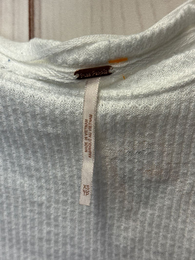 Free People Women's Size XS White Long Sleeve Top