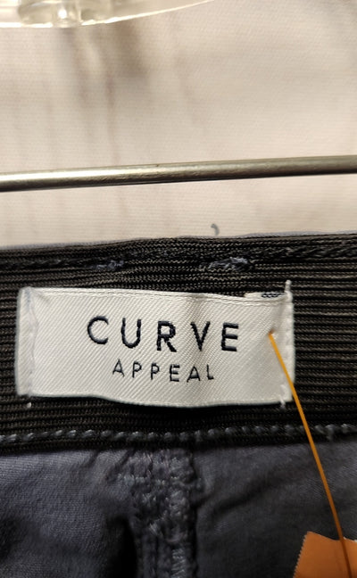 Curve Appeal Women's Size 32 (13-14) Gray Pants