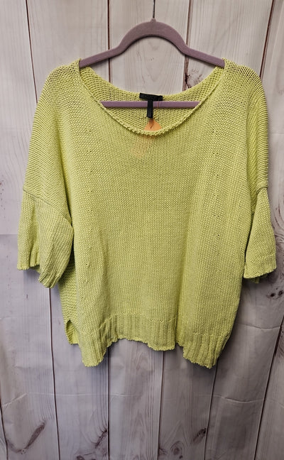 Oska Women's Size 8/10 Yellow Sweater