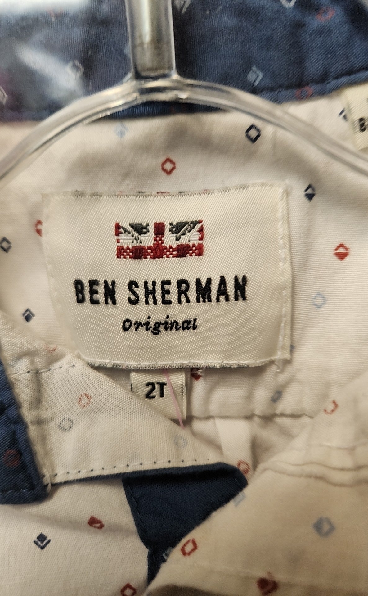 Ben Sherman Boy's Size 2 White Shirt