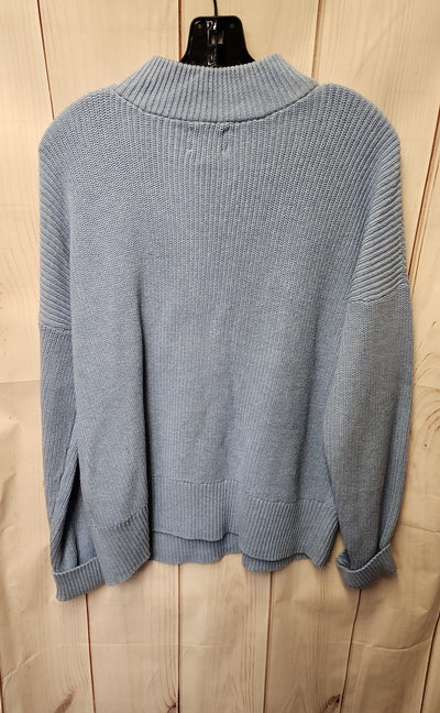 Lands End Women's Size S Light Blue Sweater