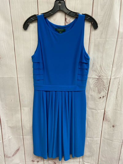 Lauren by Ralph Lauren Women's Size 6 Blue Dress