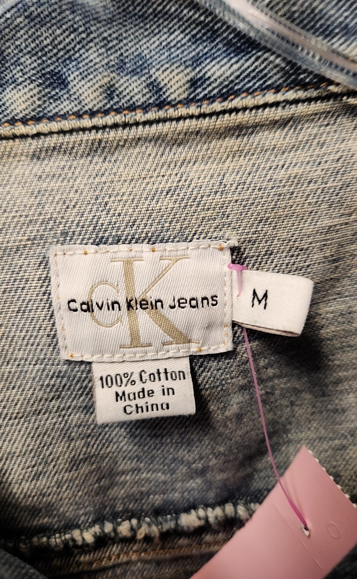 Calvin Klein Women's Size M Blue Jacket