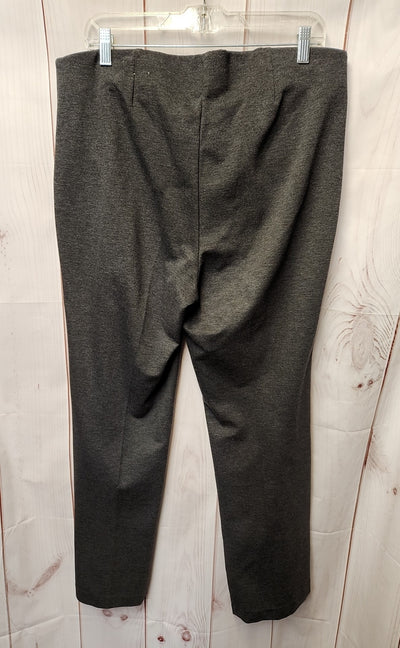 Chico's Women's Size 2.5 = US 14 Gray Pants Fabulously Slimming