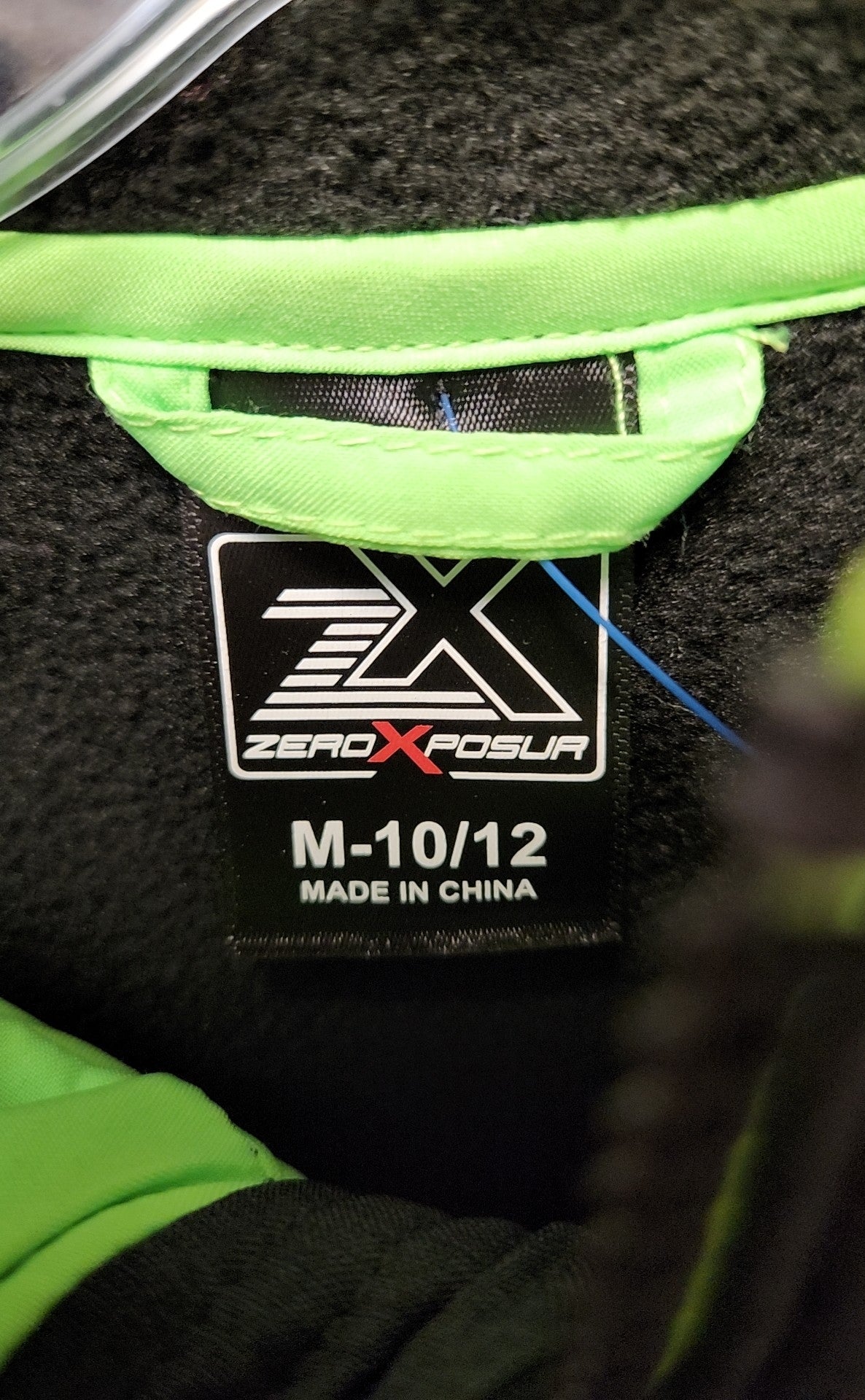 Zero Xposur Boy's Size 10/12 Gray Jacket